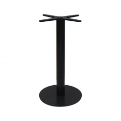 PRATO Βάση Τραπεζιού Μέταλλο Βαφή Μαύρο / 9,90 Kg  Φ40cm H.72cm