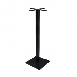 PRATO Βάση Τραπεζιού BAR 45x45cm H.108cm Μέταλλο Βαφή Μαύρο / 14,50Kg  45x45 H.108cm
