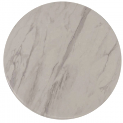 Contract Sliq Normal Επιφάνεια Τραπεζιού τ.Werzalit, Απόχρωση  Marble  Φ60cm/16mm