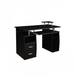 ΓΡΑΦΕΙΟ MDF Απόχρωση Wenge  120x55x75/85cm