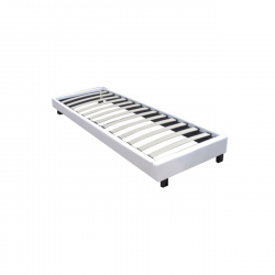 ΥΠΟΣΤΡΩΜΑ WILTON K/D PU Άσπρο  97x211x29 (Στρώμα 90x200)cm