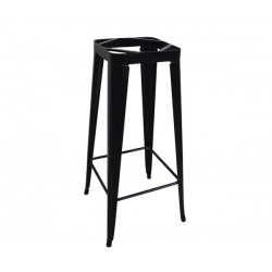 RELIX Βάση Τραπεζιού Bar-Pro, Μέταλλο Βαφή Μαύρο  51x51x100cm
