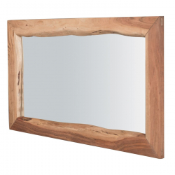 NATAL Καθρέπτης Ξύλο Ακακία Φυσικό  140x4x80cm