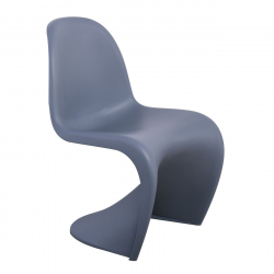 BLEND Καρέκλα Τραπεζαρίας Κουζίνας - PP Γκρι  50x58x85cm