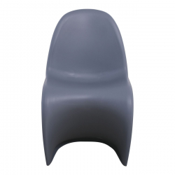 BLEND Καρέκλα Τραπεζαρίας Κουζίνας - PP Γκρι  50x58x85cm