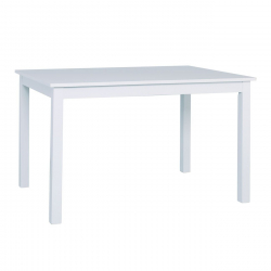NATURALE Τραπέζι Άσπρο Mdf  120x80x74cm