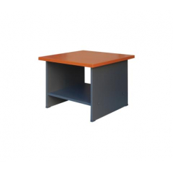 Τραπεζάκι Επισκέπτη Απόχρωση Dark Grey - Cherry  60x60x45cm