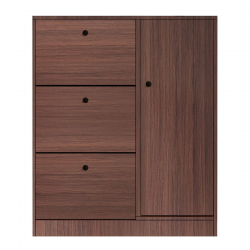 Παπουτσοθήκη Απόχρωση Καρυδί  100x24x112cm