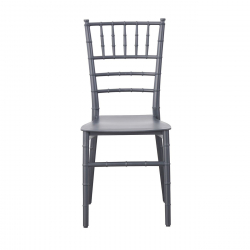 ILONA PP Καρέκλα Εστίασης - Catering Στοιβαζόμενη PP Ανθρακί  40x47x89cm