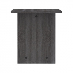 Τραπέζι Kumba pakoworld σε ανθρακί-wenge απόχρωση 80x40x42εκ