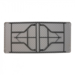 Τραπέζι catering-συνεδρίου Aprilia pakoworld λευκό μονοκόμματη επιφάνεια 198x90x74εκ