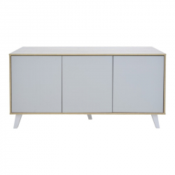 Μπουφές Billie pakoworld sonoma-γκρι 149x40x77εκ