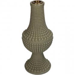 Κηροπήγιο ArteLibre Χάντρες Πράσινο Polyresin 10x10x23.3cm