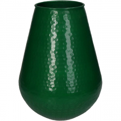 Βάζο ArteLibre Πράσινο Αλουμίνιο 23.5x23.5x31cm