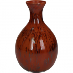 Βάζο ArteLibre Κόκκινο Γυαλί 16x16x25cm