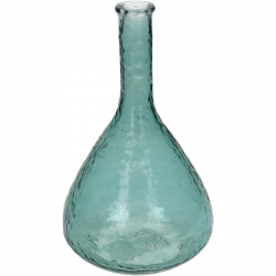 Βάζο ArteLibre Πράσινο Ανακυκλωμένο Γυαλί 15.2x15.2x25.4cm