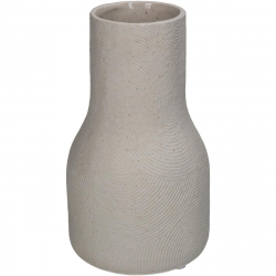 Βάζο ArteLibre Λευκό Πορσελάνη 10.2x10.2x17.8cm