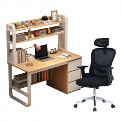 Φοιτητικό πακέτο επίπλων γραφείου Quest pakoworld σετ 2τεμ