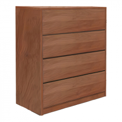Συρταριέρα Kuanger pakoworld mdf σε καρυδί απόχρωση 80x40x80εκ Συρταριέρα Kuanger pakoworld mdf σε καρυδί απόχρωση 80x40x80εκ