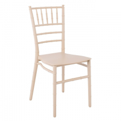 ILONA PP Καρέκλα Εστίασης - Catering Στοιβαζόμενη PP Μπεζ  40x47x89cm