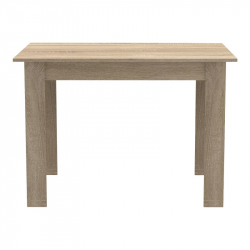 Τραπεζαρία Manka-Bella pakoworld σετ 5τεμ σε sonoma απόχρωση 110x80x70εκ