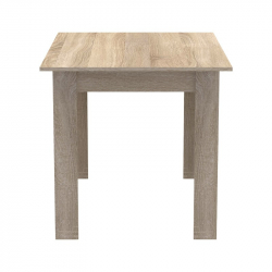 Τραπεζαρία Manka-Bella pakoworld σετ 5τεμ σε sonoma απόχρωση 110x80x70εκ