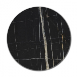 HPL Φ69 ΕΠΙΦΑΝΕΙΑ BLACK CARRARA 12mm Φ69εκ.