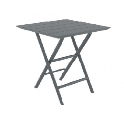 HELEN DARK GREY 60Χ60X74εκ. ΤΡΑΠΕΖΙ ΠΤΥΣ/ΝΟ ΠΟΛ/ΝΙΟΥ
