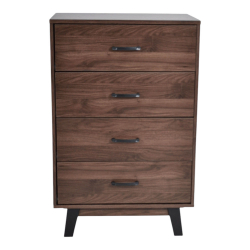 ΣΥΡΤΑΡΙΕΡΑ ΞΥΛΙΝΗ ΜΕ 4 ΣΥΡΤΑΡΙΑ ΣΕ ΚΑΡΥΔΙ ΧΡΩΜΑ 60x40x93εκ. ANKOR