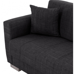 ΚΑΝΑΠΕΣ ΚΡΕΒΑΤΙ POLYA ΔΙΘΕΣΙΟΣ ΓΚΡΙ HM3241.03 150x84x88 εκ.