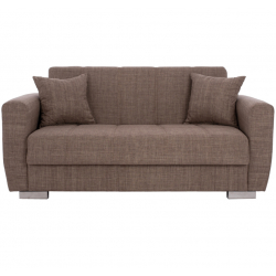 ΚΑΝΑΠΕΣ ΚΡΕΒΑΤΙ POLYA ΔΙΘΕΣΙΟΣ ΚΑΦΕ HM3241.02 150x84x88 εκ.