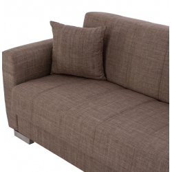 ΚΑΝΑΠΕΣ ΚΡΕΒΑΤΙ POLYA ΔΙΘΕΣΙΟΣ ΚΑΦΕ HM3241.02 150x84x88 εκ.