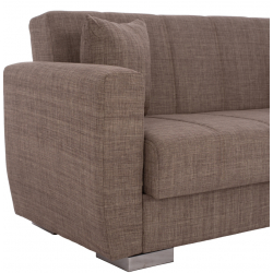 ΚΑΝΑΠΕΣ ΚΡΕΒΑΤΙ POLYA ΔΙΘΕΣΙΟΣ ΚΑΦΕ HM3241.02 150x84x88 εκ.