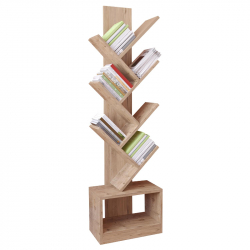 Βιβλιοθήκη ArteLibre BADRU Δρυς Μοριοσανίδα 40x19.5x150cm Βιβλιοθήκη ArteLibre BADRU Δρυς Μοριοσανίδα 40x19.5x150cm