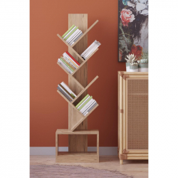 Βιβλιοθήκη ArteLibre BADRU Δρυς Μοριοσανίδα 40x19.5x150cm Βιβλιοθήκη ArteLibre BADRU Δρυς Μοριοσανίδα 40x19.5x150cm