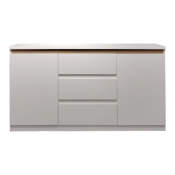 Μπουφές Chiemo pakoworld σε φυσική απόχρωση 160x40x93.6εκ