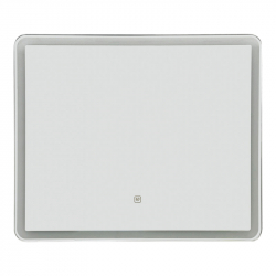 Καθρέπτης Led Quadrou Inart pp-αλουμίνιο 60x3x50εκ