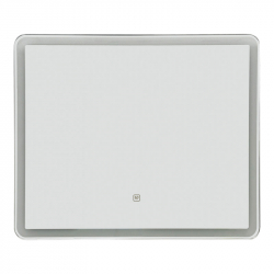 Καθρέπτης Led Quadrou Inart pp-αλουμίνιο 60x3x50εκ