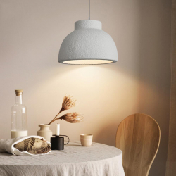 Φωτιστικό οροφής Jenila pakoworld E27 ps λευκό Φ59x40εκ