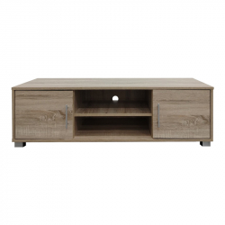Έπιπλο τηλεόρασης Serank pakoworld σε sonoma απόχρωση 120x40x40εκ