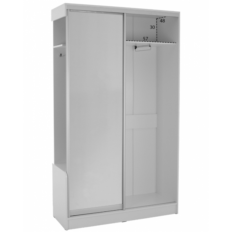 ΕΠΙΠΛΟ ΕΙΣΟΔΟΥ ΜΕ ΣΥΡΟΜΕΝΗ ΝΤΟΥΛΑΠΑ Κ ΚΑΘΡΕΦΤΗ DULCE ΛΕΥΚΟ HM2424.03 118x45x210 εκ. ΕΠΙΠΛΟ ΕΙΣΟΔΟΥ ΜΕ ΣΥΡΟΜΕΝΗ ΝΤΟΥΛΑΠΑ Κ ΚΑΘΡΕΦΤΗ DULCE ΛΕΥΚΟ HM2424.03 118x45x210 εκ.