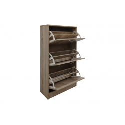 Παπουτσοθήκη Savaz pakoworld σε sonoma απόχρωση 60x24x114εκ