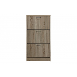 Παπουτσοθήκη Savaz pakoworld σε sonoma απόχρωση 60x24x114εκ