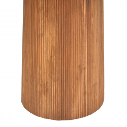 Τραπέζι Tully pakoworld μασίφ ξύλο ακακίας σε φυσική απόχρωση Φ120x75εκ Τραπέζι Tully pakoworld μασίφ ξύλο ακακίας σε φυσική απόχρωση Φ120x75εκ