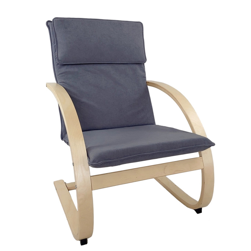 Πολυθρόνα ArteLibre VESNA Γκρι/Φυσικό Ύφασμα/Ξύλο 67x78x92cm Πολυθρόνα ArteLibre VESNA Γκρι/Φυσικό Ύφασμα/Ξύλο 67x78x92cm