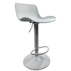 Σκαμπό Bar ArteLibre QUERIDA Λευκό PP/Μέταλλο 44x45x58/81-79/102cm Σκαμπό Bar ArteLibre QUERIDA Λευκό PP/Μέταλλο 44x45x58/81-79/102cm