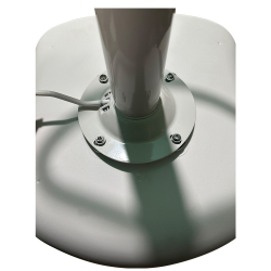 Σκαμπό Bar ArteLibre QUERIDA Λευκό PP/Μέταλλο 44x45x58/81-79/102cm