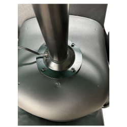 Σκαμπό Bar ArteLibre QUERIDA Μαύρο PP/Μέταλλο 44x45x58/81-79/102cm