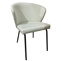 Καρέκλα Τραπεζαρίας ArteLibre JACARANDA Μπεζ/Μαύρο Ύφασμα/Μέταλλο 56x56x76cm Καρέκλα Τραπεζαρίας ArteLibre JACARANDA Μπεζ/Μαύρο Ύφασμα/Μέταλλο 56x56x76cm