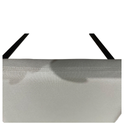 Καρέκλα Τραπεζαρίας ArteLibre JACARANDA Μπεζ/Μαύρο Ύφασμα/Μέταλλο 56x56x76cm